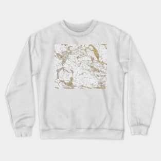 La Pelosa golden glitter marble Crewneck Sweatshirt